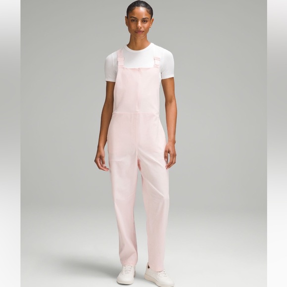 lululemon athletica Pants - Lululemon | Size 8 WovenAir Overalls *Strawberry Milkshake